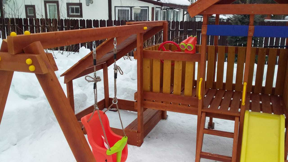 Деревянная игровая площадка для малышей Baby - 12 (Play)