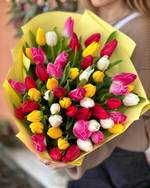 Букет яркий микс