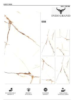Керамогранит glossy №4 , 60х120, 6358