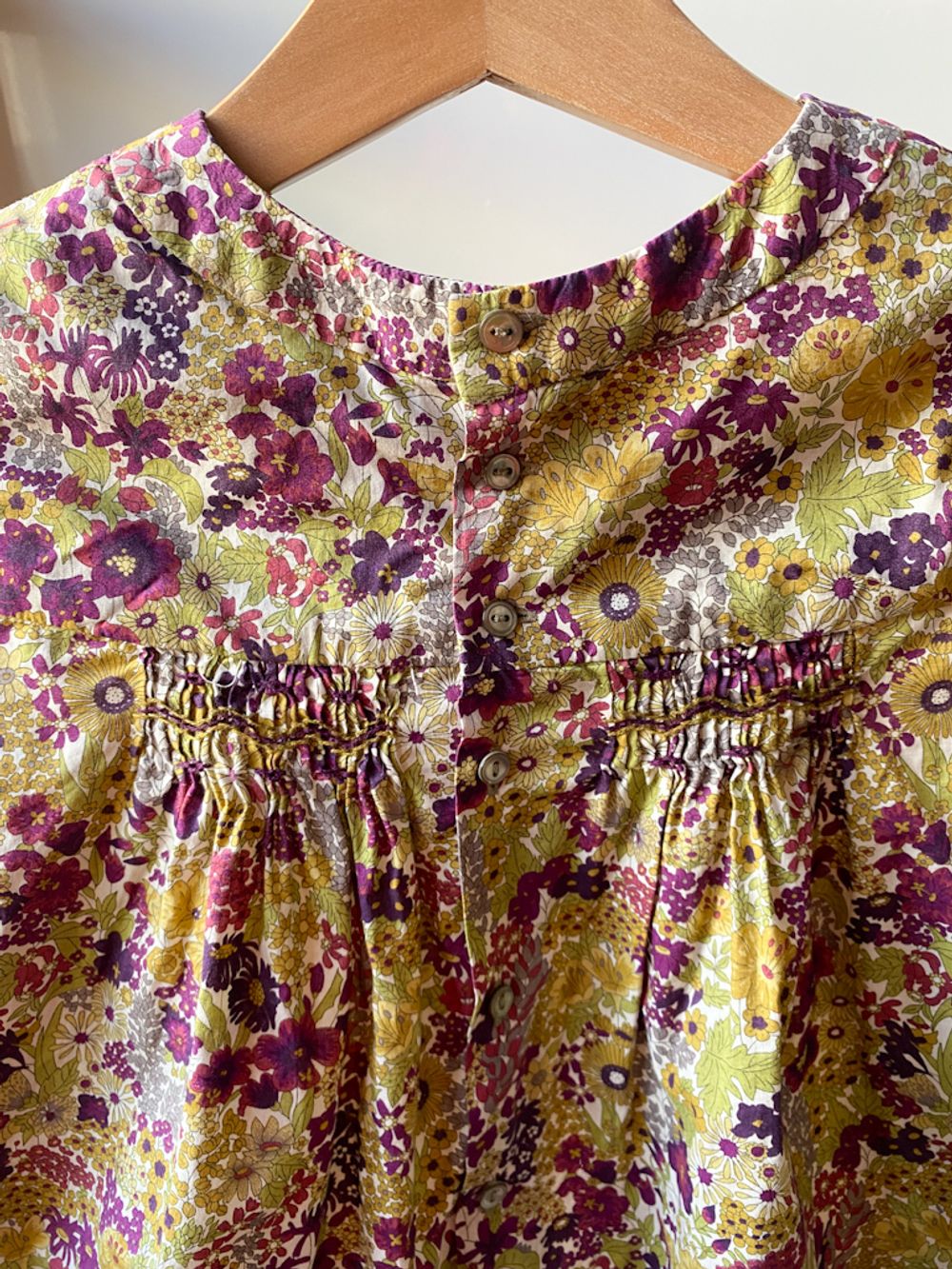 Хлопковая блузка Bonpoint, 104