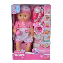 Кукла-пупс Simba New Born Baby 5032355 Девочка-доктор с медицинскими аксессуарами 5032355 — фото 12