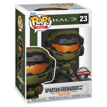 Фигурка Funko POP! Games Halo Infinite Spartan Grenadier with HMG (Exc) (23) 59337