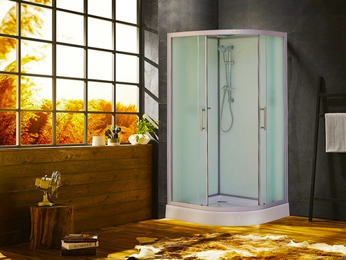 Душевая кабина Esbano (Эсбано) EST-80CR, с низким поддоном, 80х80х210