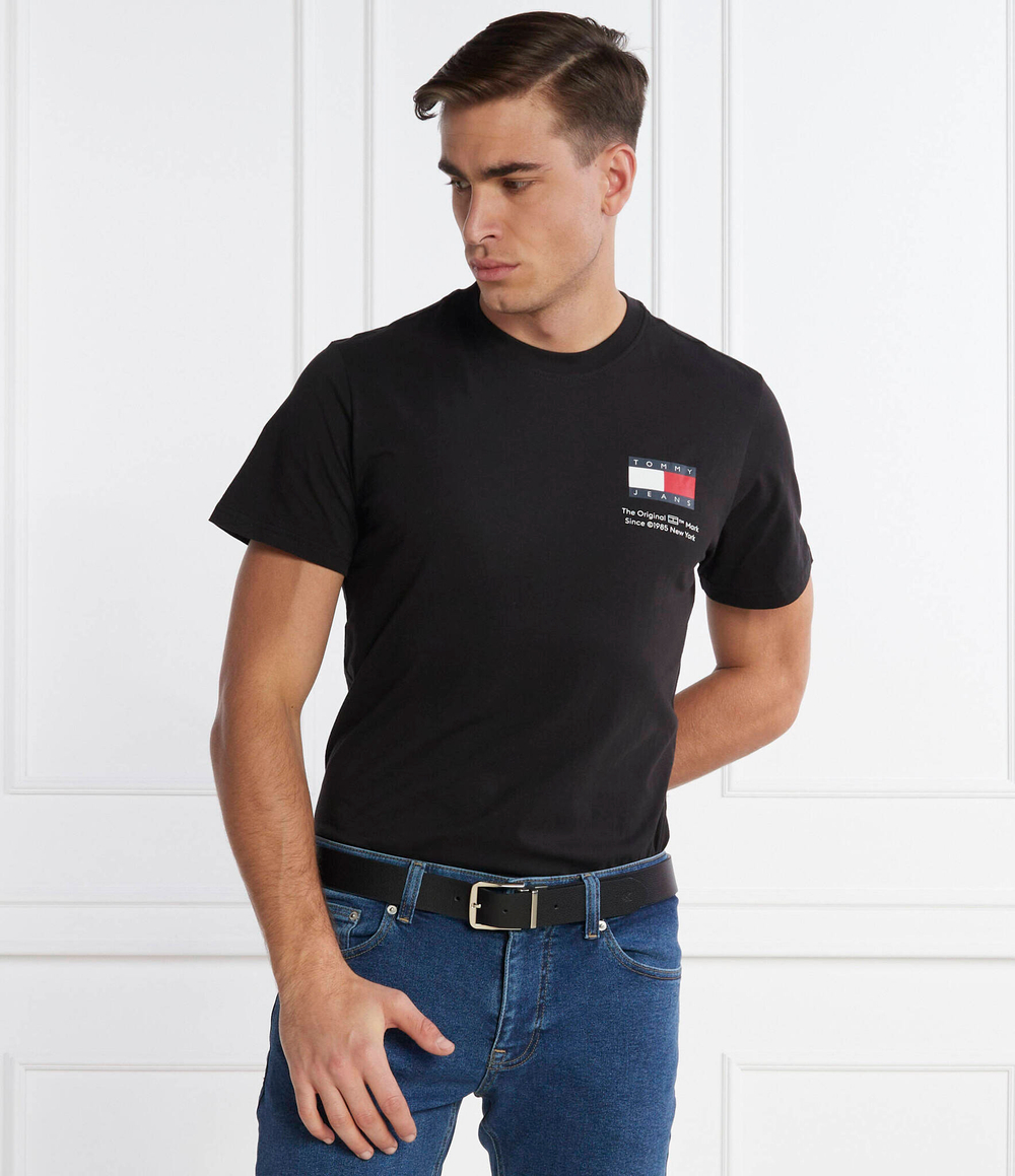 Футболка 2шт. TJM SLIM 2PACK S/S FLAG DNA Tommy Jeans - белый(DM0DM18862)