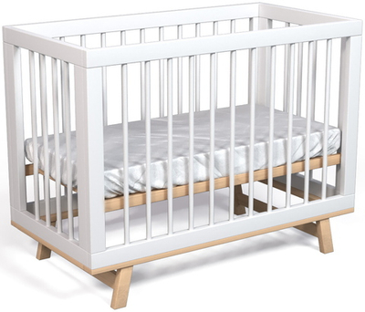 Кроватка детская Lillaland Lilla Aria белый/бежевый