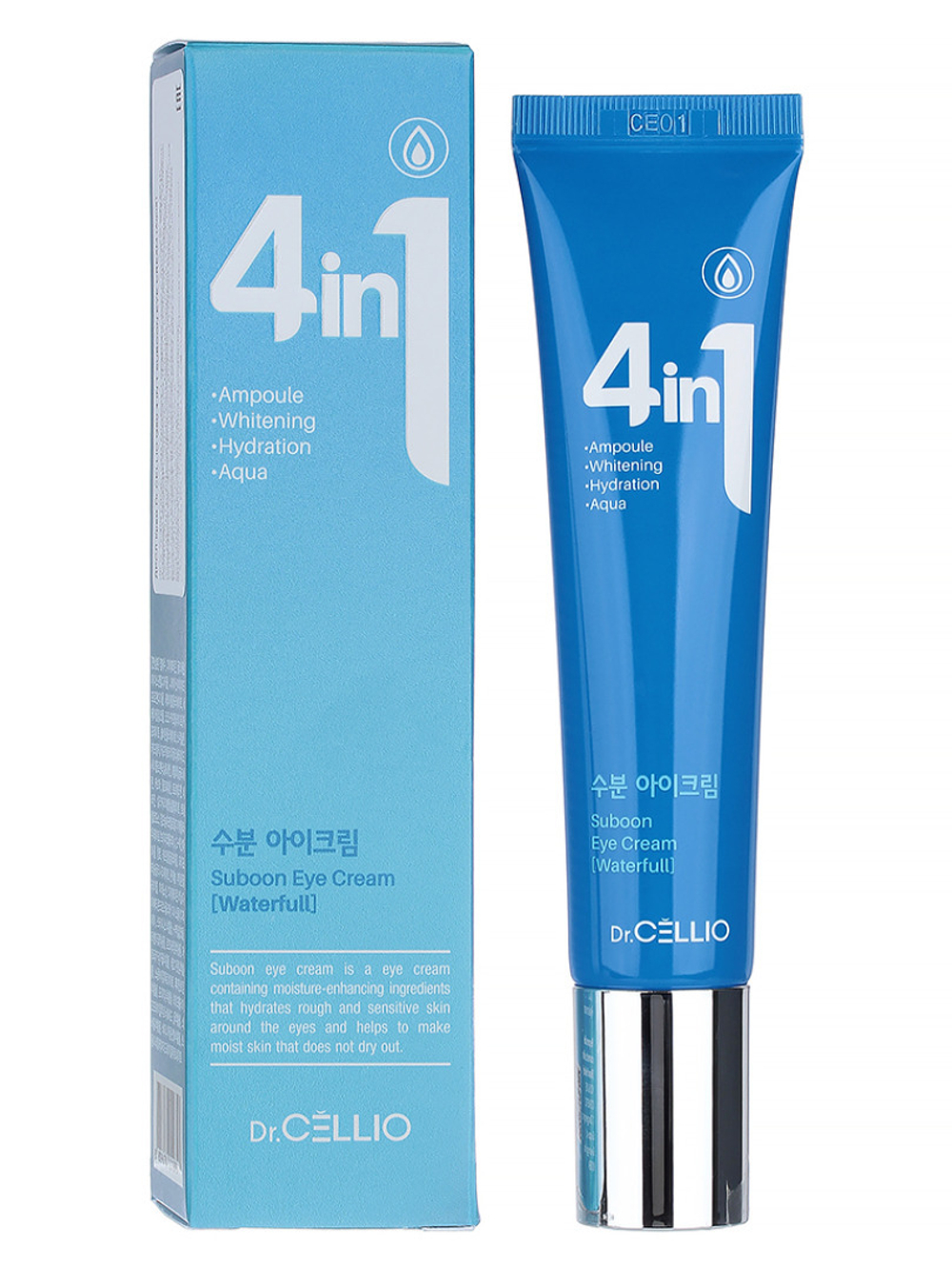 Крем для кожи вокруг глаз увлажняющий Dr.CELLIO G50 4 IN 1 SUBOON EYE CREAM (Aqua) 40 мл
