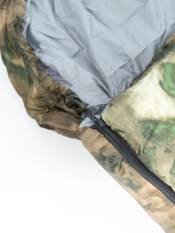 Спальный мешок TRAVELLER camo (КМФ) R-zip от-12(с подголовником 230х90см)INDI