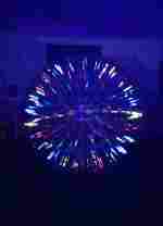 Светящийся зорб «Магический шар» ПВХ, без сидений, диаметр 2.2 м