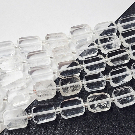 Горный хрусталь, прозрачный природный кварц, размер 7×11мм, штучно