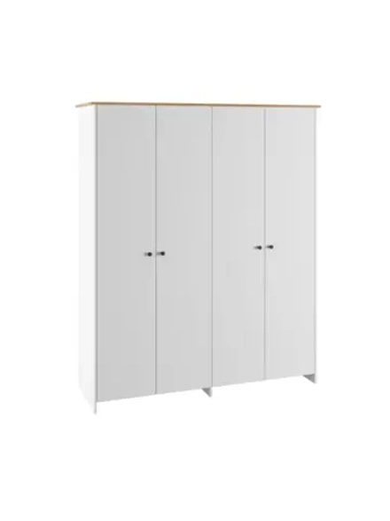 Шкаф для одежды Белый 183;4х52;3х210 см