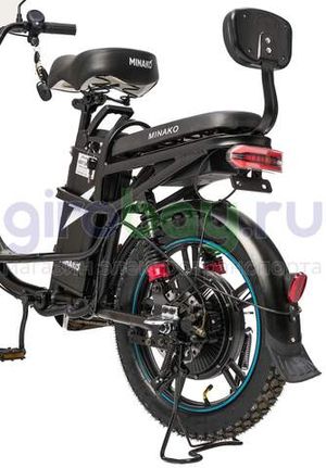 Электровелосипед Minako V.8 PRO Black (60V/13Ah) версия 2026 года фото №6