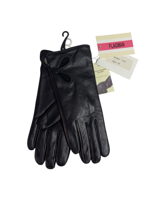 Flagman.Перчатки.Женские.Кожаные.Люкс качества. 5 шт в упаковке.