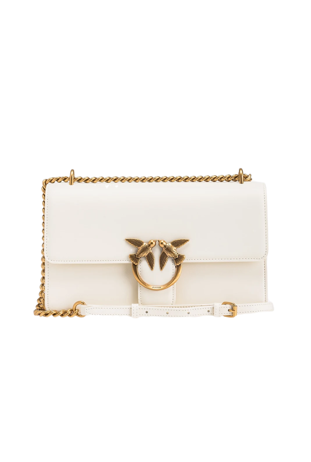CLASSIC LOVE BAG ONE SIMPLY – white/gold