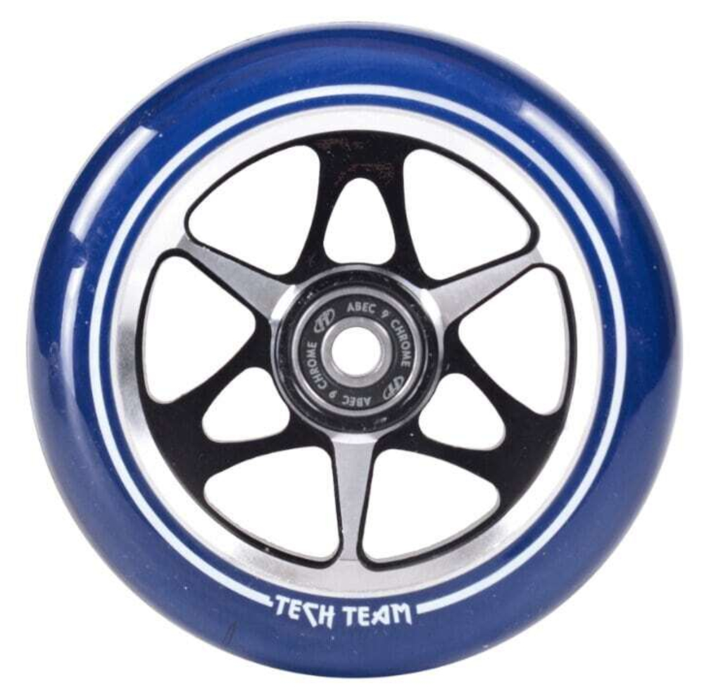 Колеса Tech Team 110мм KL, transparent blue