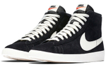 Кроссовки Nike Blazer Black Suede (Женская размерная сетка)