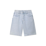 Шорты Октябрь Og Logo Baggy "Blue Heavy Stone Bleached"