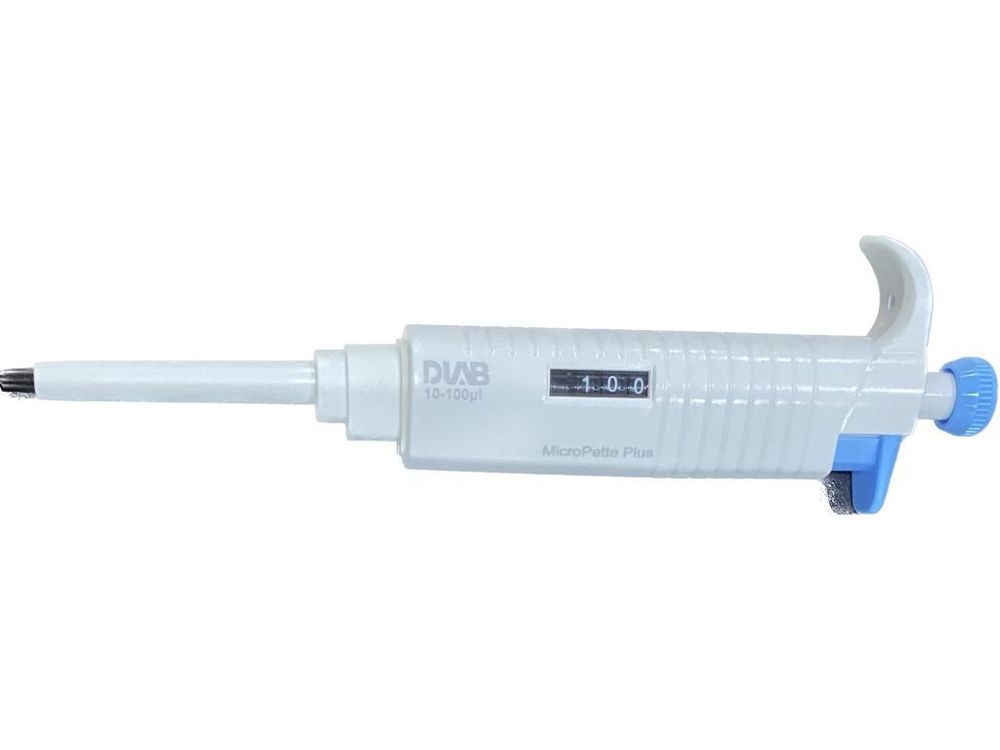 DLAB-1-10-100M Дозатор DLab MicroPette Plus переменного объема 10-100 мкл