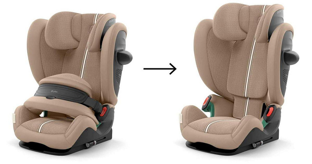 Автокресло Cybex Pallas G2 (9-50 кг) Almond Beige Plus