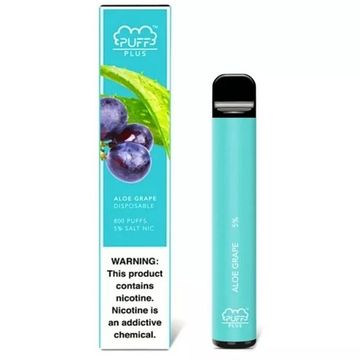Puff Bar PLUS 800 2.0% SE Aloe Grape (алое-виноград)