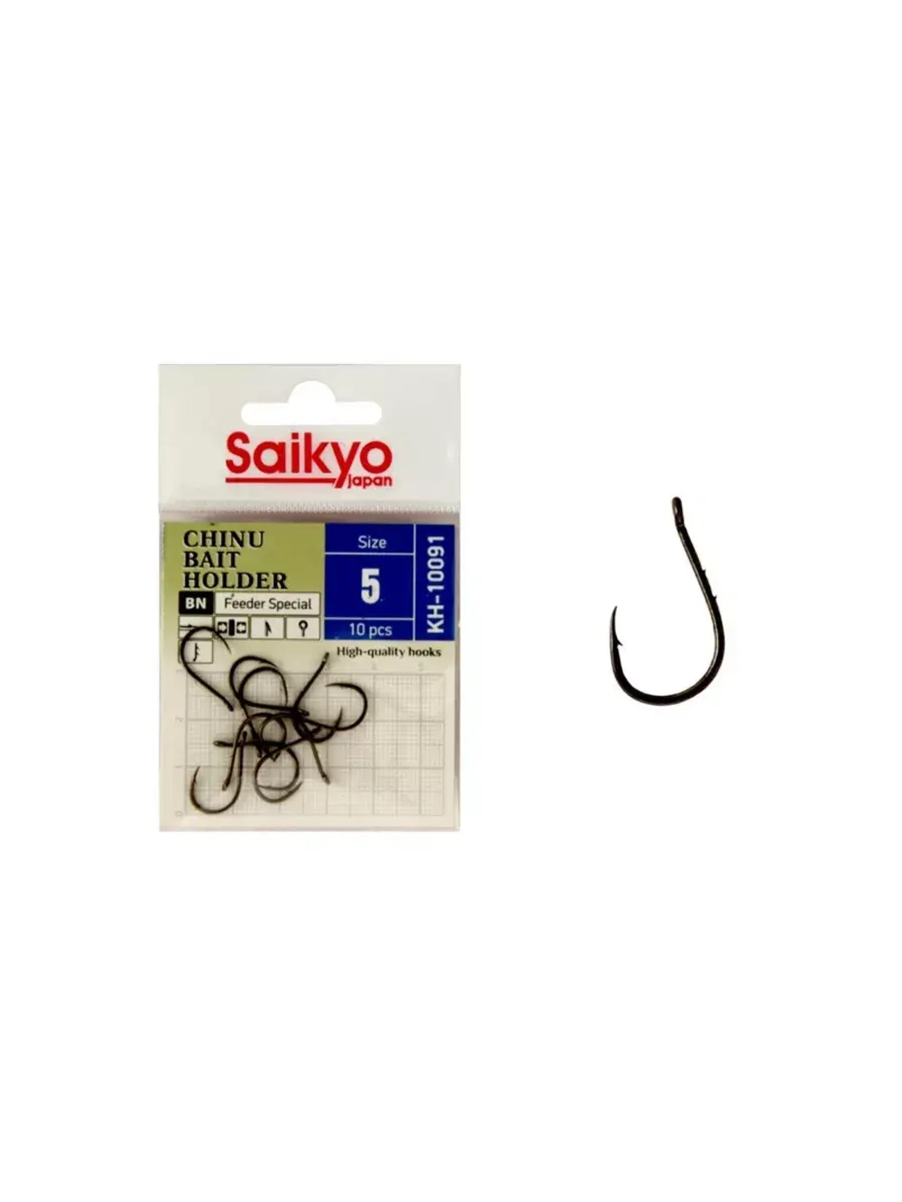 Крючки для рыбалки Saikyo KH-10091 BN CHINU BAIT HOLDER