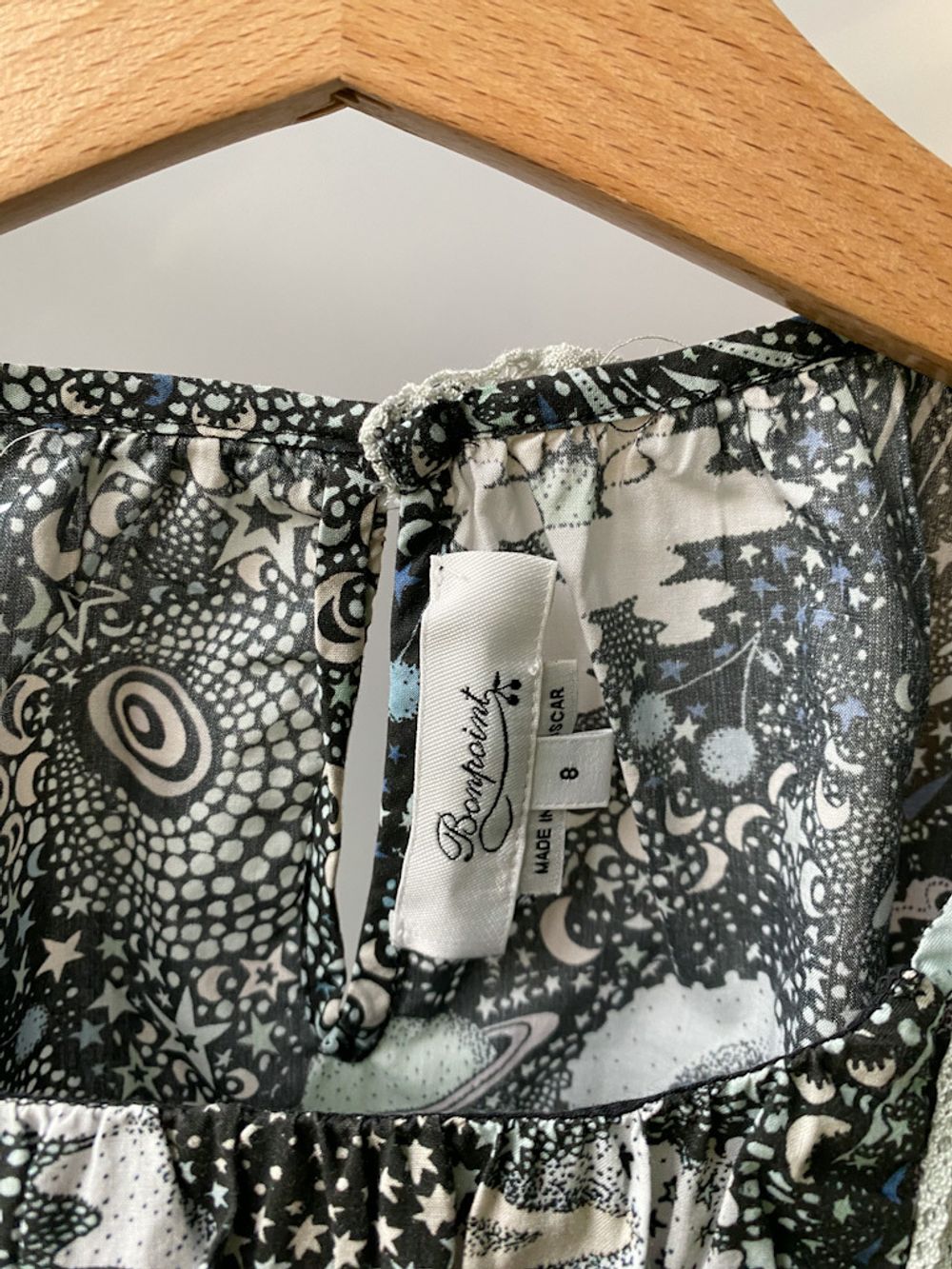 Хлопковая блузка Bonpoint, 128