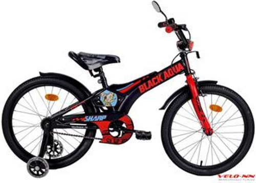 Велосипед BLACK AQUA Sharp 18"