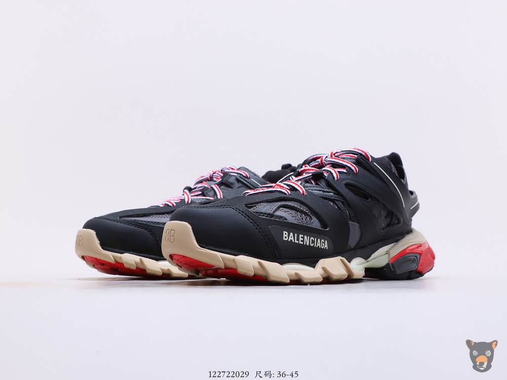 Кроссовки Track Trainers Black/Beige/Red