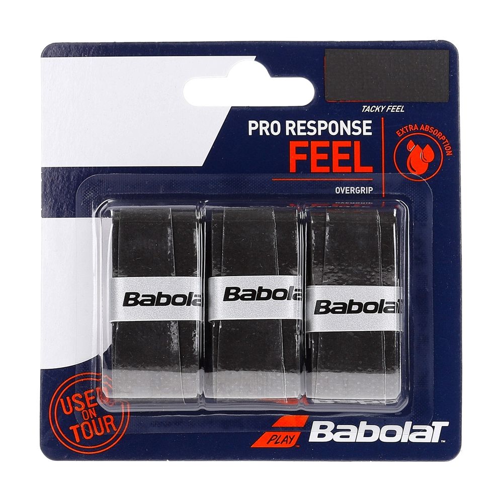 Аксессуары для тенниса Намотка овергрип BABOLAT PRO RESPONSE X3 .