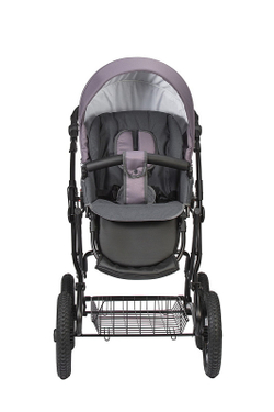 Детская коляска Indigo Charlotte Sity Classic 12 2 в 1 Cs03 т.серый/фиолетовый