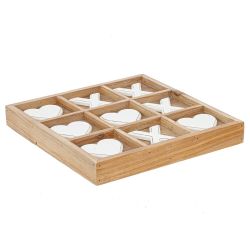 GAEM Игра настольная "Крестики нолики", L30 W30 H4 см