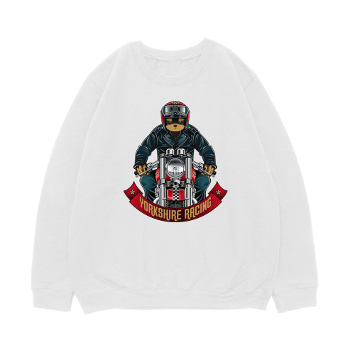 Свитшот "Йорк на мотоцикле"