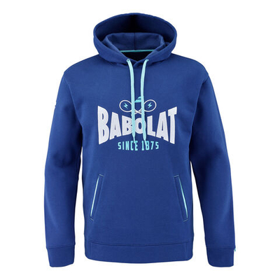 Мужская кофта теннисная Babolat Exercise Hoody Men - Blue
