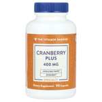 The Vitamin Shoppe, Cranberry Plus, 400 мг, 90 капсул