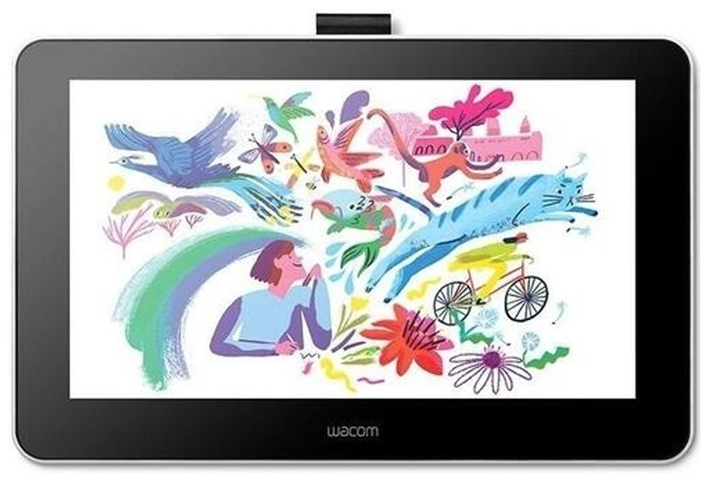 Графический планшет Wacom DTC121W0B черный