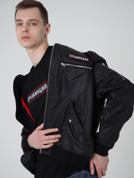 Купить бомбер мужской провинция черный