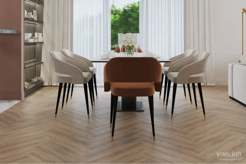 Vinilam Parquet Herringbone Click Паркет Монпелье, 2,07 м²