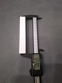 Соединитель для плинтуса, столбик пластиковый 90*18*18мм - (6 шт.)