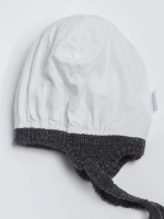 Шапка детская осенняя со снудом