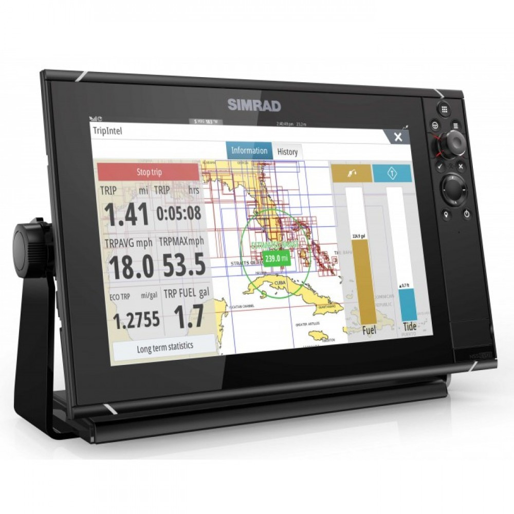 Эхолот-картплоттер SIMRAD NSS12 evo3S COMBO MFD,WORLD BASEMAP