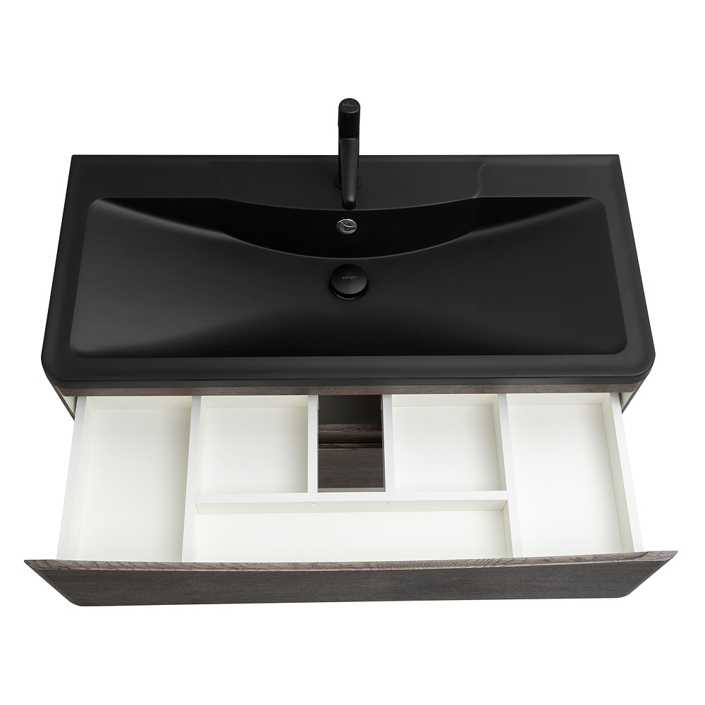 Мебель для ванной комнаты подвесная BelBagno ACQUA-800-2C-SO-RNG 80см Rovere Nature Grigio