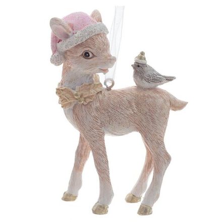 GAEM Изделие декоративное подвесное "Олень", L6,5 W2,5 H9,5 см