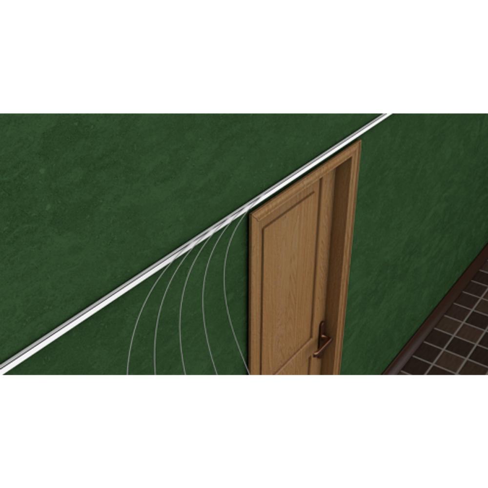 Кабель-канал UniProf ЭРА KK-W-25-16-UniProf белый 25x16мм 80 м