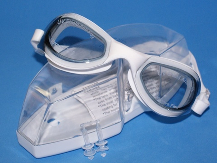 Очки для плавания BL-6900  (Чёрно-белые - СЕ)