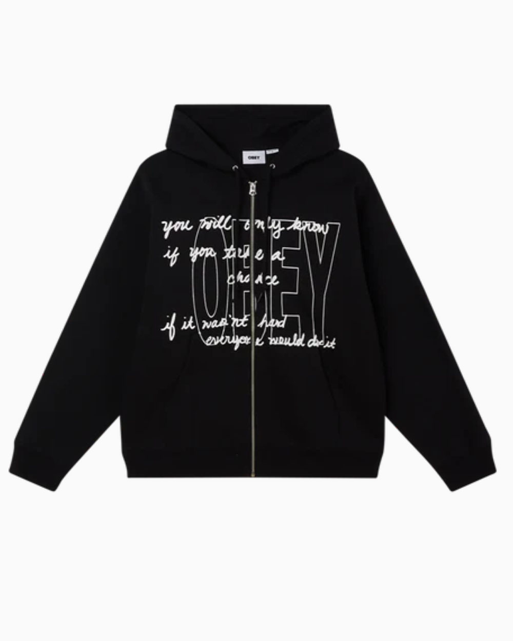 Тостовка Obey Chance Zip Hood