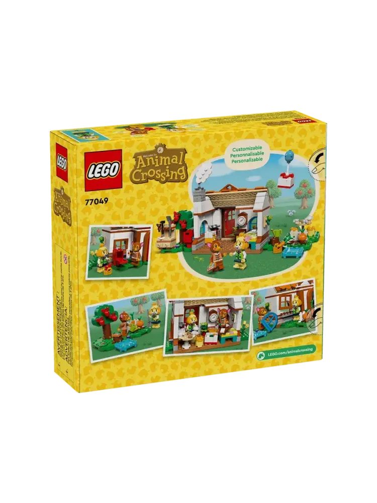 Конструктор Animal Crossing 77049 Посещение дома Изабель