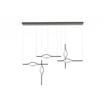 Подвесной светильник LED 5*9W 4000К APL.060.03.45 чёрный Krysia Aployt