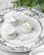 Свеча-бонбоньерка в подарок гостям