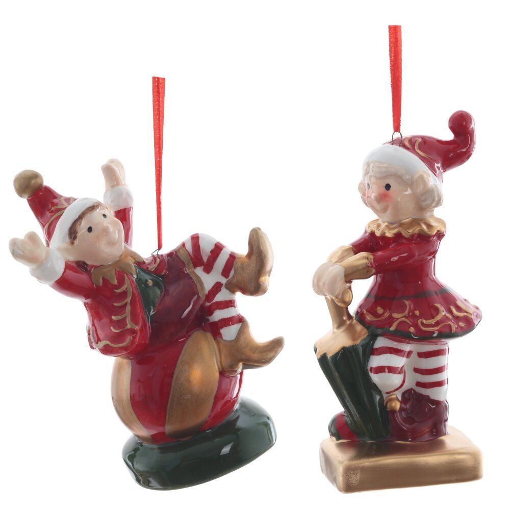 GAEM Изделие декоративное подвесное "Мальчик/Девочка", L8 W5 H13 см, 2в.