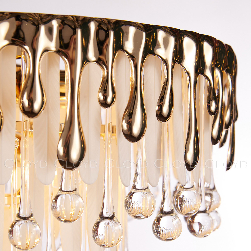 Люстра Cloyd CAPULETTI C13 / Ø63 см - золото (арт.11284)