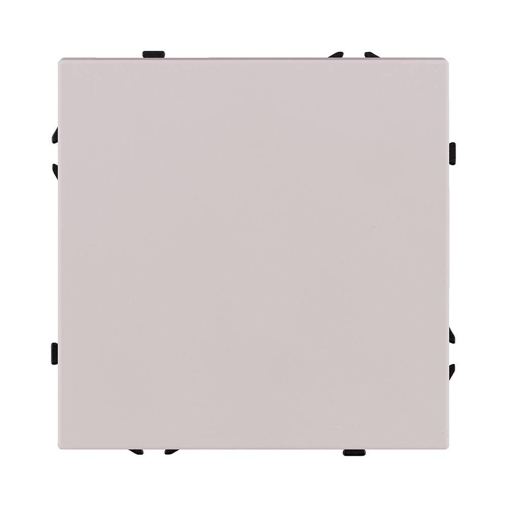 Выключатель 1-клавишный перекрестный 10А/250В, кашемир матовый Kollinger Eclipse EC-003CM